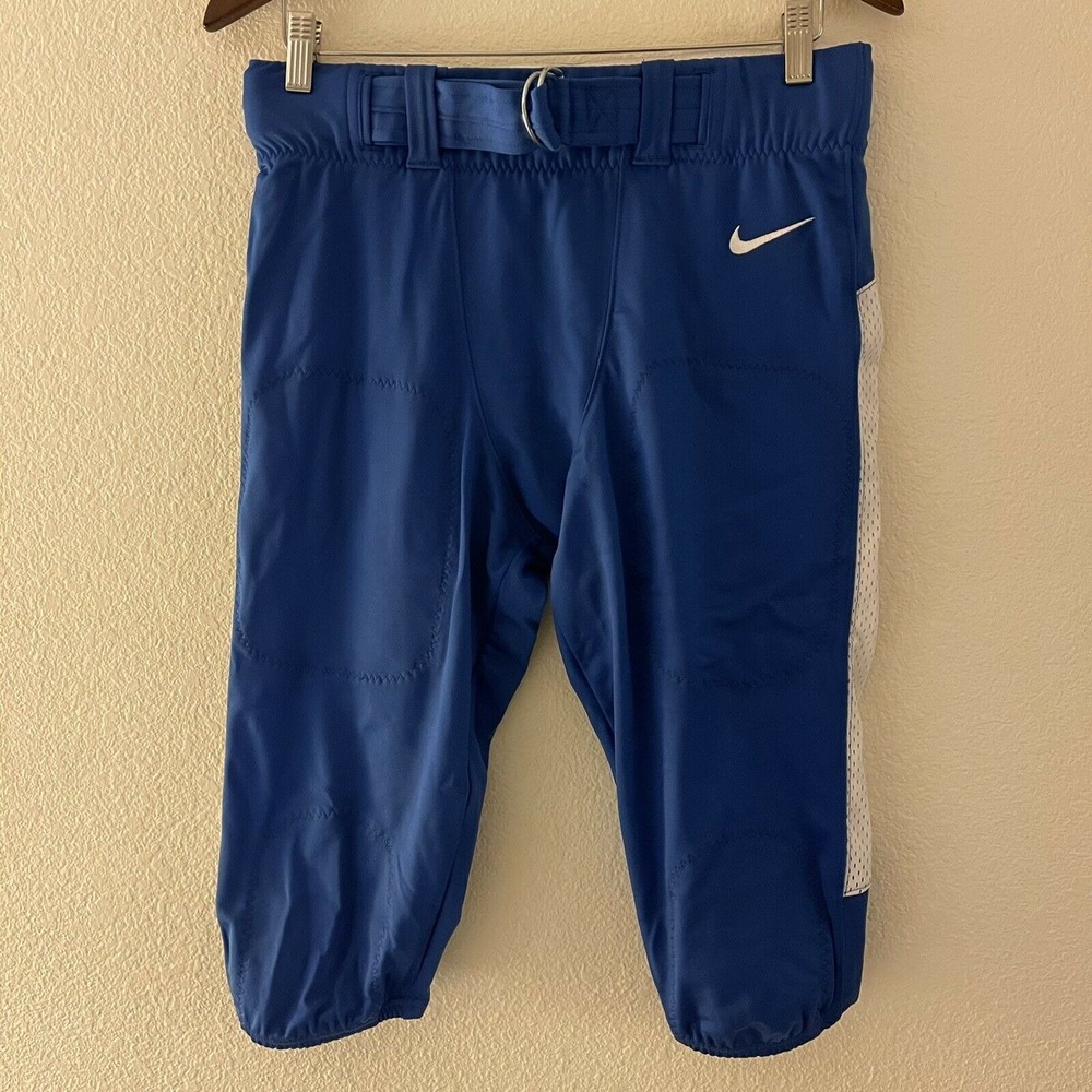 NWT Men's NIKE Team OPEN‎ FIELD Blue Football PANTS Size L 845930-494
